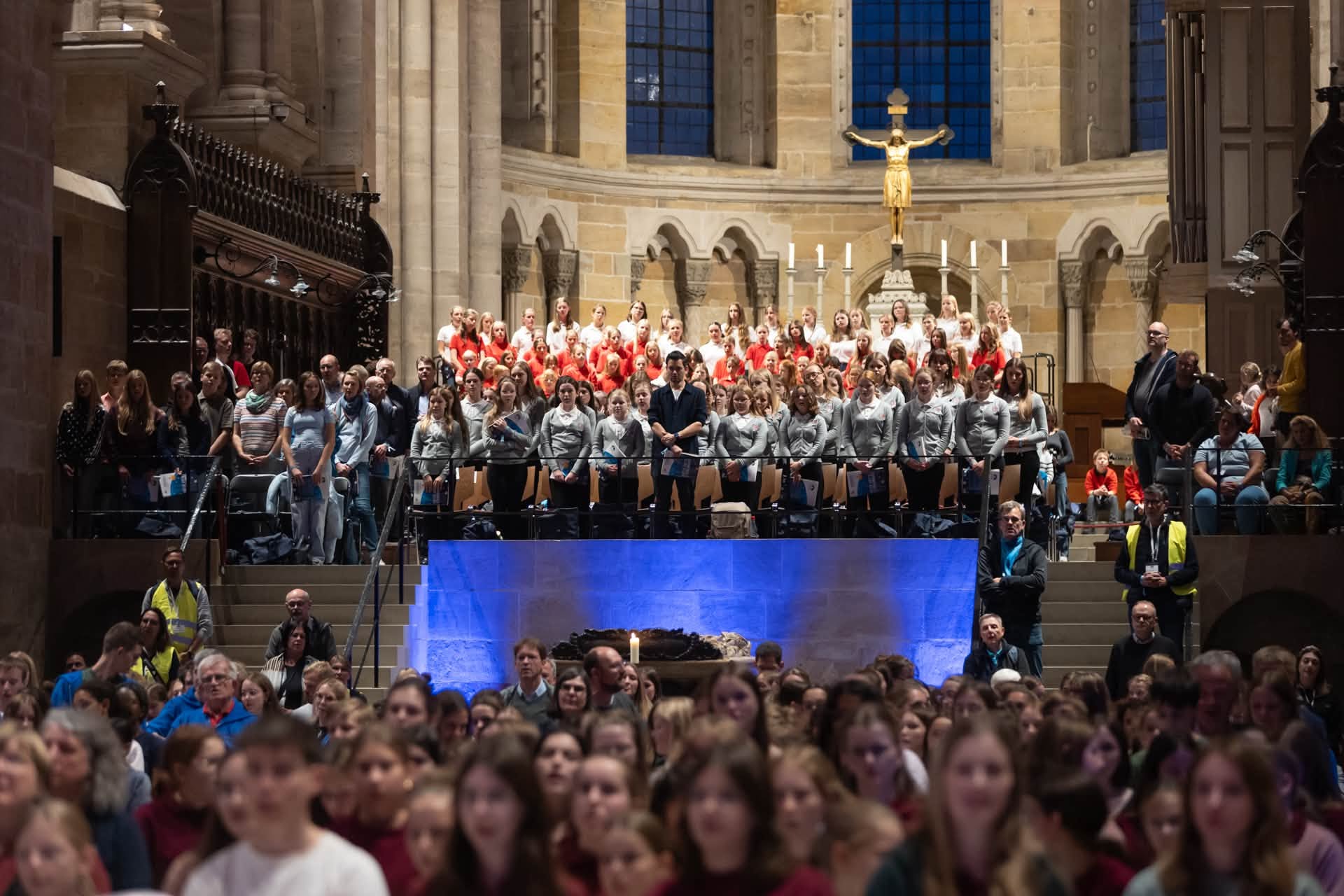 Auftakt des Mädchenchorfestivals Pueri Cantores in Bamberg pueri cantores