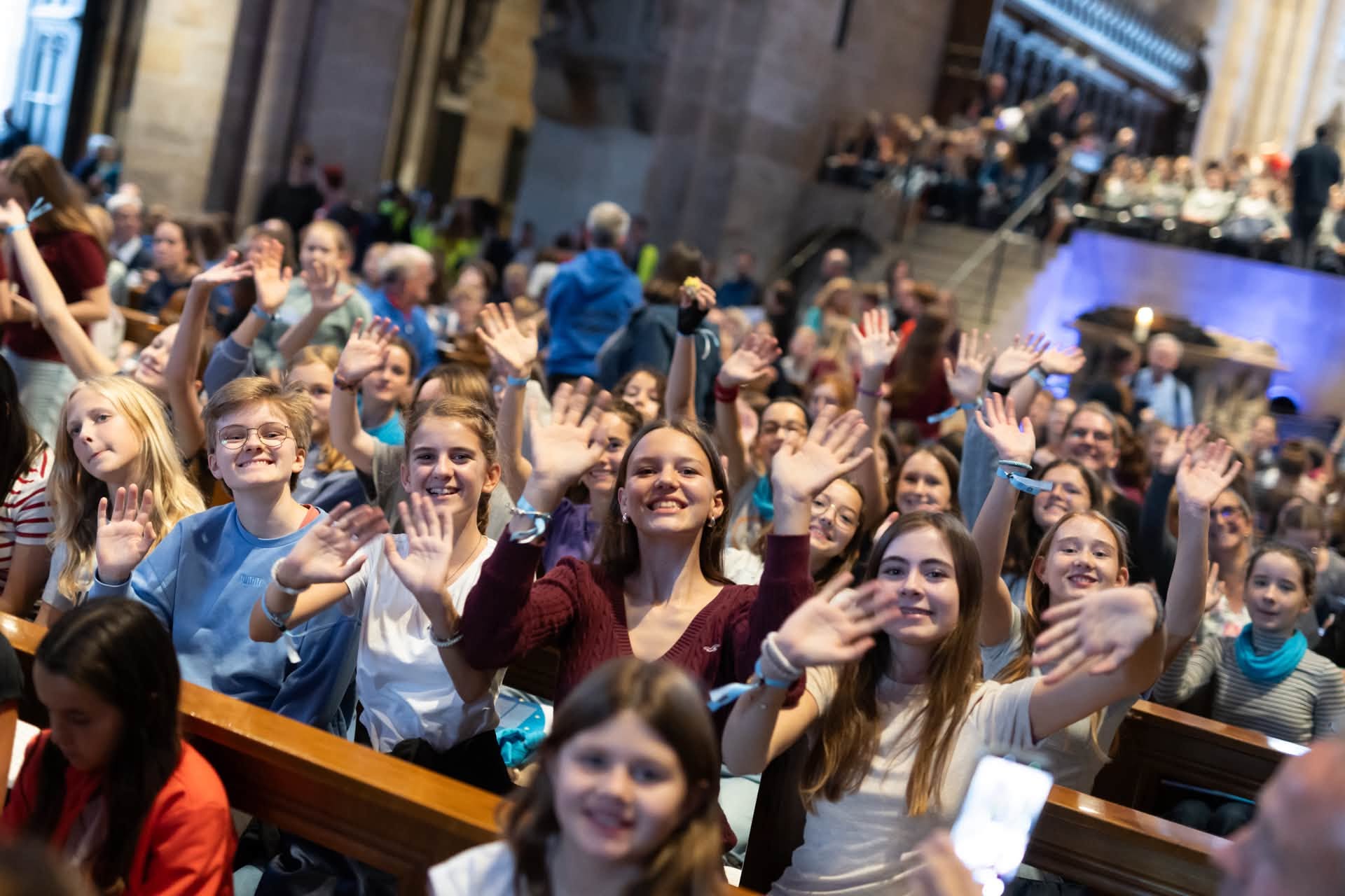 Auftakt des Mädchenchorfestivals Pueri Cantores in Bamberg pueri cantores