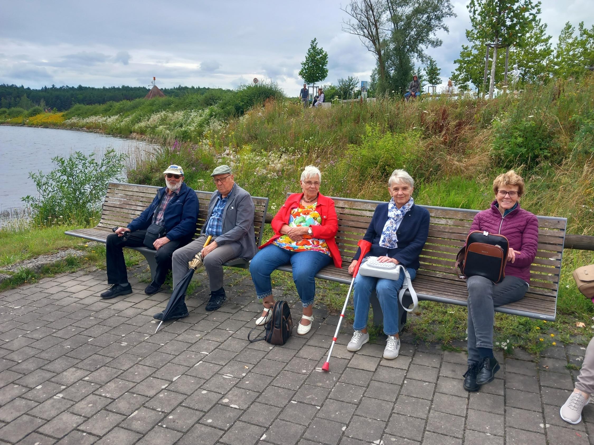 Ausflug des Frauenbuch an den Brombachsee