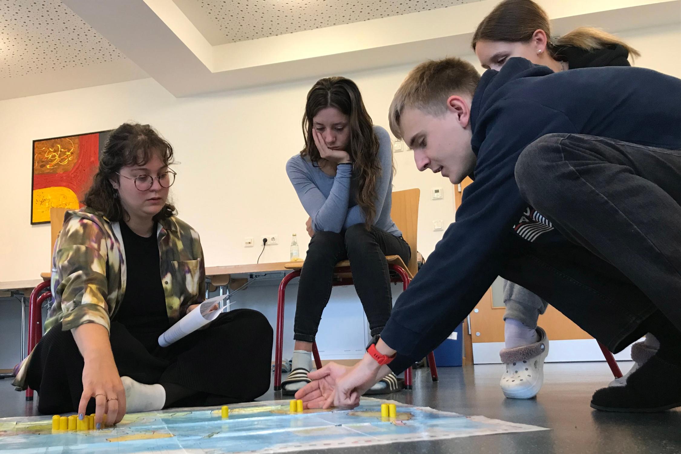 FSJ-Jahrgang 2024/2025 bei einem Bildungsseminar