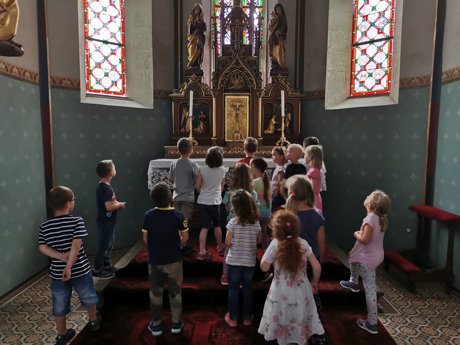 Kirchenführung Vorschulkinder