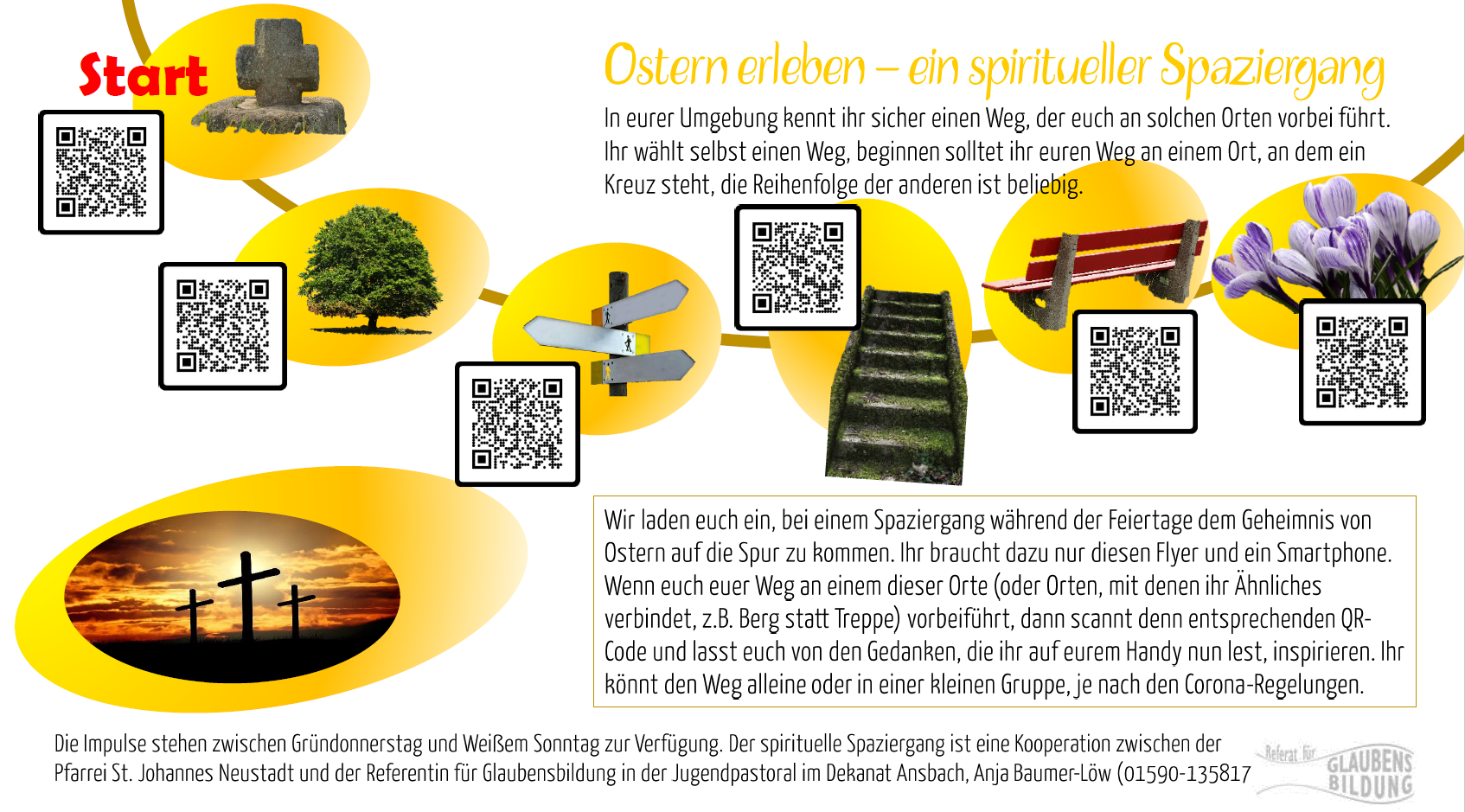 Ostern erleben - ein spiritueller Spaziergang