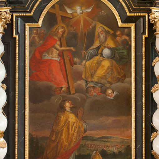 St. Vitus_Linker Seitenaltar Detail