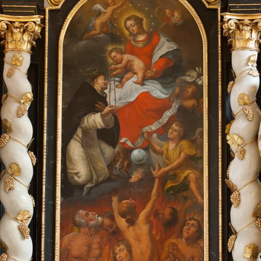 St. Vitus_Rechter Seitenaltar Detail
