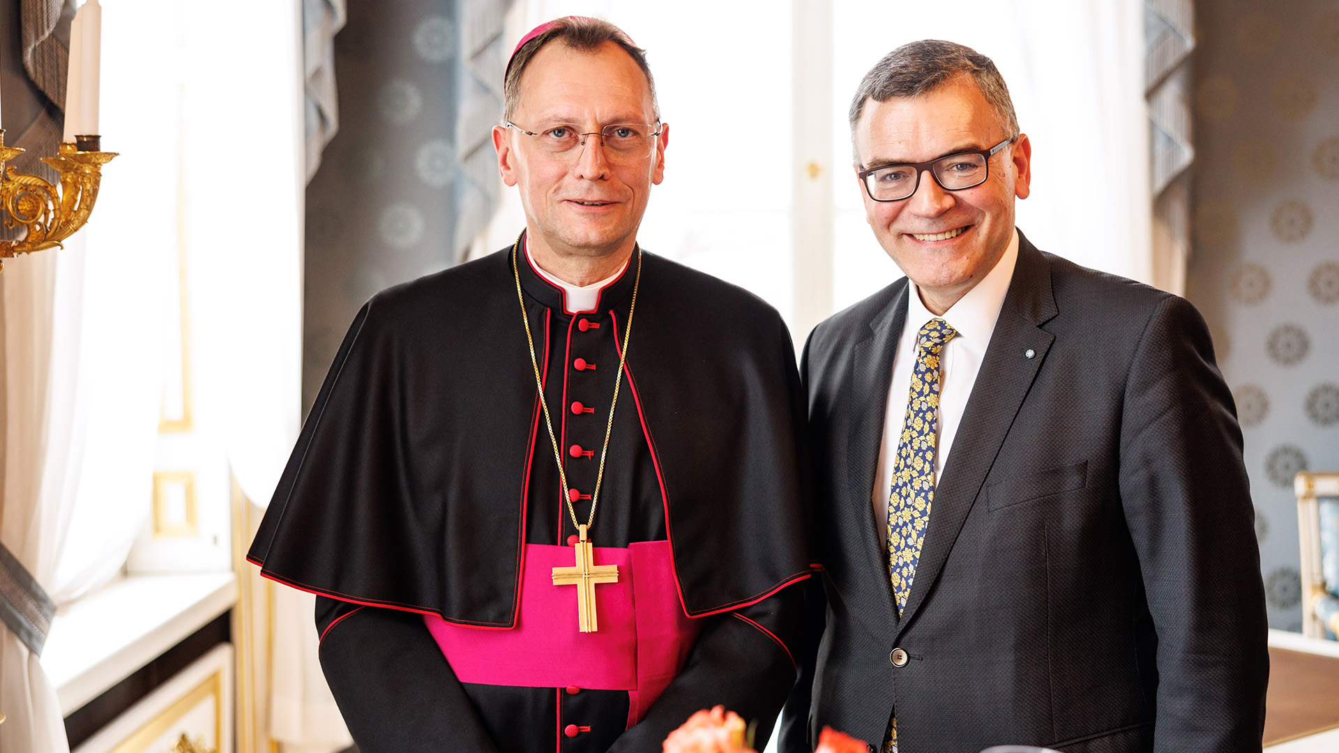Vereidigung des künftigen Erzbischofs Herwig Gössl im Prinz-Carl-Palais in München Vereidigung