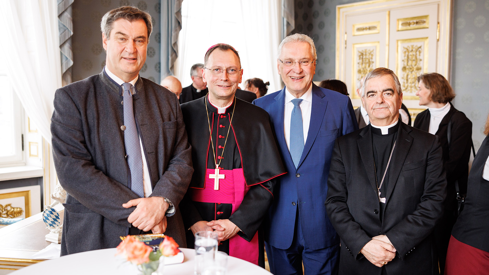 Vereidigung des künftigen Erzbischofs Herwig Gössl im Prinz-Carl-Palais in München Vereidigung
